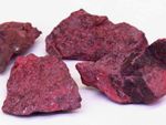 Cinnabar mineral specimen Almaden mines, Spain - One mineral / 4 to 4,5cm