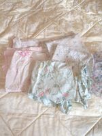 Vintage Pillowcases Floral Frilled Oxford Pinks Blues Laura Ashley Dorma x 6