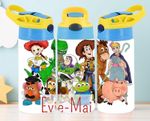 Kids Toy Story Water Bottle, Personalised Back To School Water Bottle,