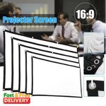 Outdoor Projector Screen Portable Foldable Video Equipment Magnetic Roll-Up Larg
