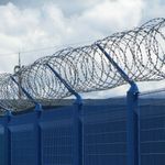10M Galvanised Razor Barbed Wire Double Spiral Coiled Barb Security Fencing Yard