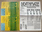Deathmaze : Heroic Adventures in the Corridors of Doom 1979 SPI Game UNPUNCHED