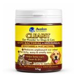Clearit Dog Cat Pet Ear Powder Large 35G Pot Fast Acting Highly Effective!
