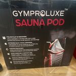 GYMPROLUXE Sauna Pod 2000W 220-240V w/ Steamer Unit, Remote, LED, Bag