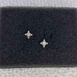8mm CZ Star Stud Earrings for Men Women Streetwear Hip Hop Punk Unisex Earrings
