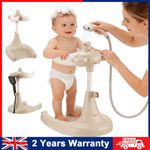 Baby Shower Stand Adjustable Height Anti Slip Foldable Baby Standing Support UK