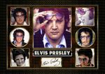 ELVIS PRESLEY - 1970's -  SIGNED ORIGINAL A4 PHOTO PRINT MEMORABILIA