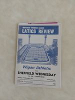 WIGAN ATHLETIC V SHEFFIELD WEDNESDAY ( SATURDAY 17TH DECEMBER 1977 )