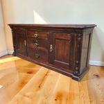 Small Antique Mahogany Sideboard