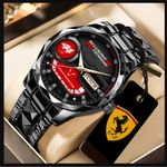 Ferrari x Lewis  Alloy Luxury Quartz Watch 2026