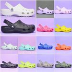Kids Adults Classic Sandal Clogs Lightweight Beach Slip Shoes Slipper Gift