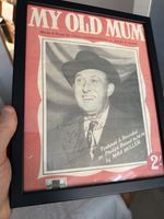 Max Miller Authentic Autograph  framed