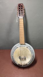 Vintage Zeynel Abidin Cumbus 8 String Mandolin Turkish Banjo P868 Istanbul