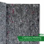Capillary Matting Hydroponic Plant Irrigation Fabric | Holds over 3L per sq.m