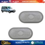 2XSide Indicator Bumber Light Right Fits  RENAULT Clio Kangoo Espace 8200194580