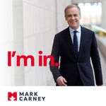 MARK CARNEY FOR PM "I'M IN" CANADA ELECTION 2025 FRIDGE MAGNET 4.25"x 4.25"