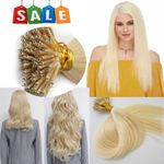1 G 14"-24" Nano Ring Tip Micro Bead Remy Human Hair Extensions 1g Double Drawn