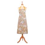 Cotton Apron Ulster Weavers Bee Keeper 100% Cotton Natural