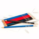 12 HB Graphite Pencils Personalised with Name - Premium Quality Printed Pencils
