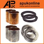 2x Kingpin Spindle Stub Axle Bush Kit for Ford 3000 3100 3120 3190 3310 Tractor