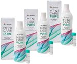 3 x Menicare Pure multipurpose solution 250 ml for Gas Permeable Contact Lenses 