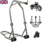 HEAVY DUTY MOTORCYCLE FRONT HEAD STOCK STAND MOTORBIKE WHEEL LIFT HEADSTOCK