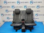 BMW X5 SERIES COMPLETE REAR SEATS 3RD BLACK LEATHER M SPORT 7440489 G05
