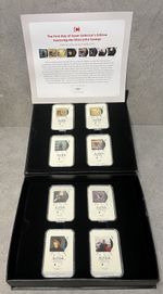 Elton John Stamps First Day Issue Calpsulated Set Very Rare In Presentation Box