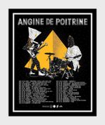 angine de poitrine Tour poster 2026 size A3