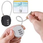 3 Digit Combination Padlock Heavy Duty Outdoor Lock Gym Travel Luggage Locker