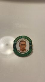 Jimmy Delaney Club Badge (RARE) High End Vintage Celtic Memorabilia Badge 1964