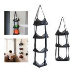 Sports Ball Storage Net Wall Mounted Display Rack for Basketball Football