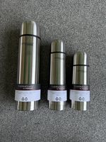 Thermos ThermoCafé Stainless Steel Vacuum Flask 350ml 500ml 1L Set Options