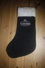 VINTAGE GUINNESS CHRISTMAS STOCKING