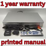 Philips DVP 3100V DVD Player & VCR VHS Player / Recorder 1 Year Warranty Remote