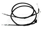GSF600 Both Throttle Cables Push & Pull 2000 - 2004 Suzuki Bandit Mk2 - LMC-1097