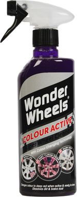 Wonder Wheels Colour Active Acid Free pH Neutral Alloy Wheel Cleaner 600ml