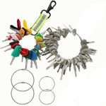 60PCS Master Plant Keys Set Excavator Construction Machine Ignition Keys Set