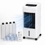 Portable Evaporative Air Cooler 4L Cooling Humidifier with Remote