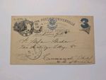 Peru Classic Postal Stationery to USA 1897