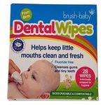 Brush-Baby Dental Wipes Pack Of 28