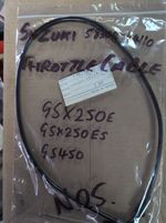New Old Stock Suzuki GSX 250 E, ES  , GS450  Throttle Cable Part No. 58300-44110