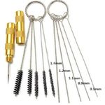 11pcs Cleaning Tool Kit Assorted Brushes And Needles for Spray Gun Airbrush