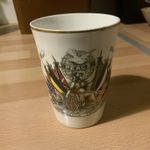 Beaker Commemorating The End Of The 1st World War 1914 -1919, crescent ware 