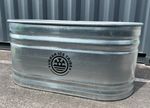 Ex-Demo Ice Bath 4ft Steel Stock Tank Galvanised - Used 4x2x2ft (Bath4)