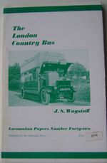 London Country Bus J S Wagstaff Oakwood Press 1968