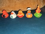 Rubber Ducks Bath Toys Set of 5 - 2inch Rubber Ducks