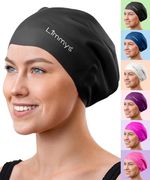 Limmys Premium Swimming Cap for Women/Kids with Long Hair Soft Silicone Swim Cap