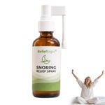 Relieflogix Anti-Snoring Spray, Natural Plant Formula Gentle Non-Irritating 30ml