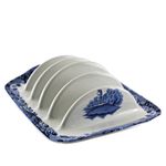 Spode Blue Italian Toast Rack Vintage 1993